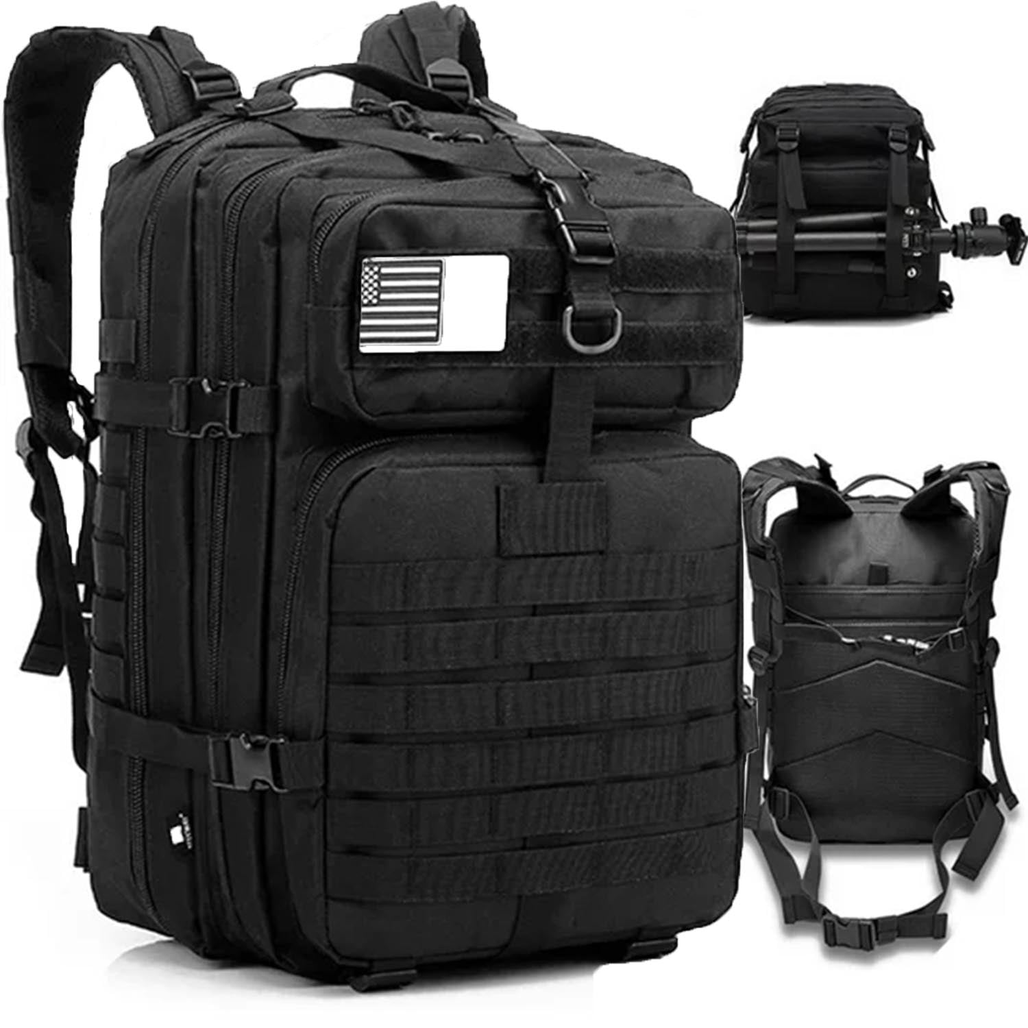 HKEEY Tactical Backpack, 40L Large Military Tactical Backpacks for Men –  HardGrizzly