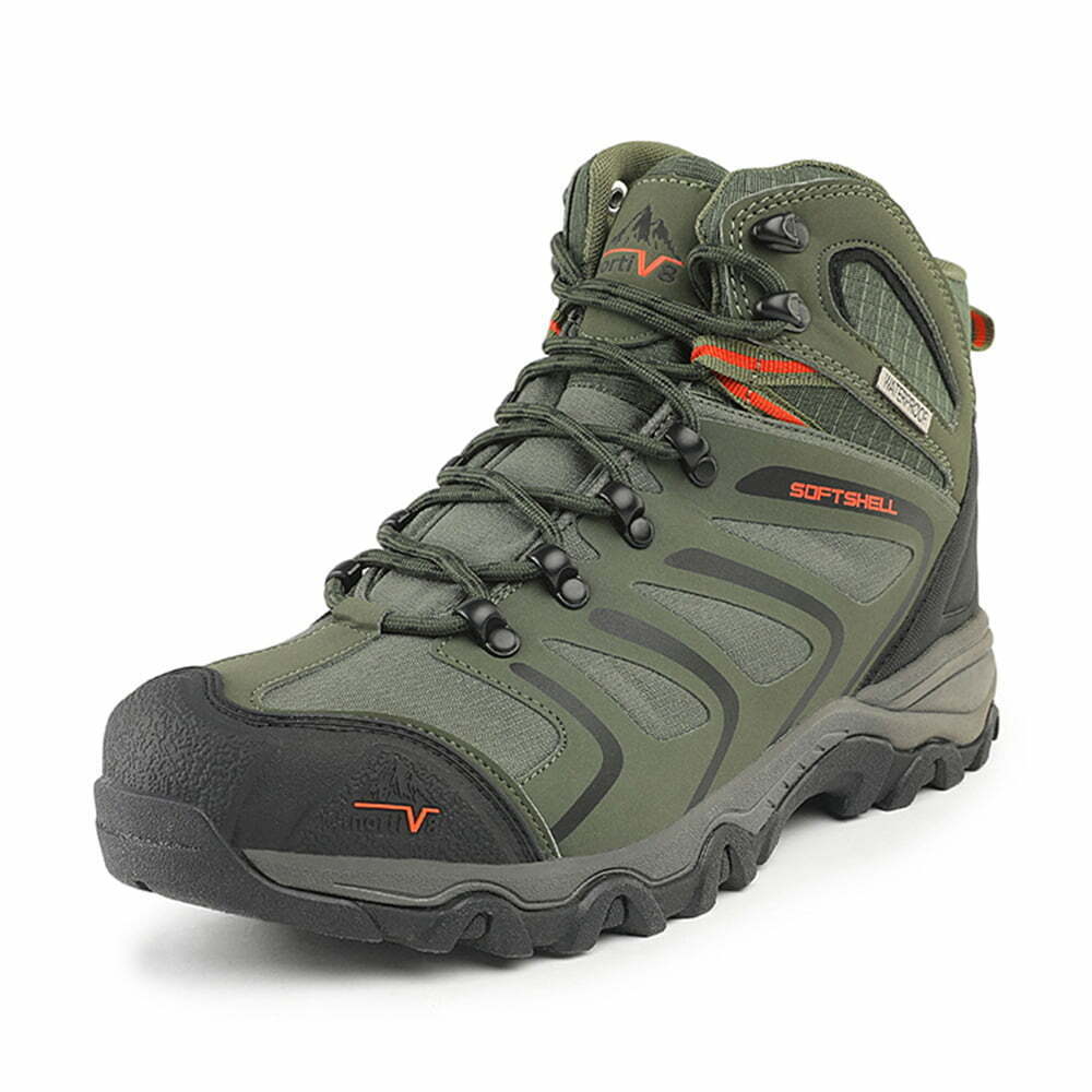 Nortiv8 Mens Waterproof Hiking Boots Backpacking Lightweight Outdoor Work Boots