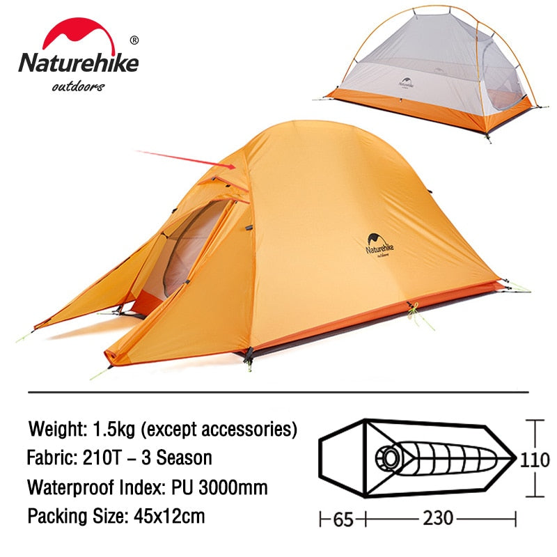 Naturehike Cloud UP 3P 4 Season Camping Tent